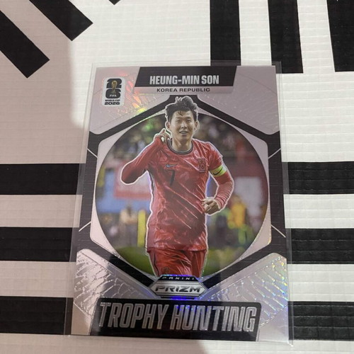 2026 Panini Prizm FIFA World Cup Heung-Min Son Silver Prizm Trophy Hunting card new