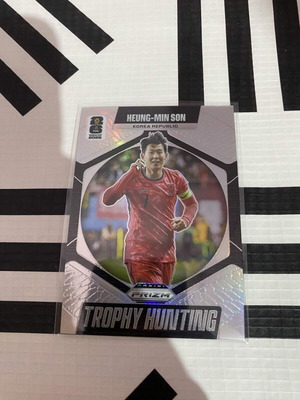 2026 Panini Prizm FIFA World Cup Heung-Min Son Silver Prizm Trophy Hunting card new