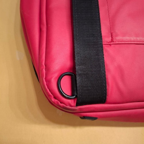 Samsonite laptop bag like new, red and black
