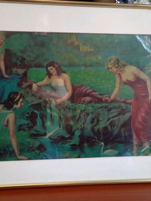 Vintage πίνακας μεταχειρισμένος