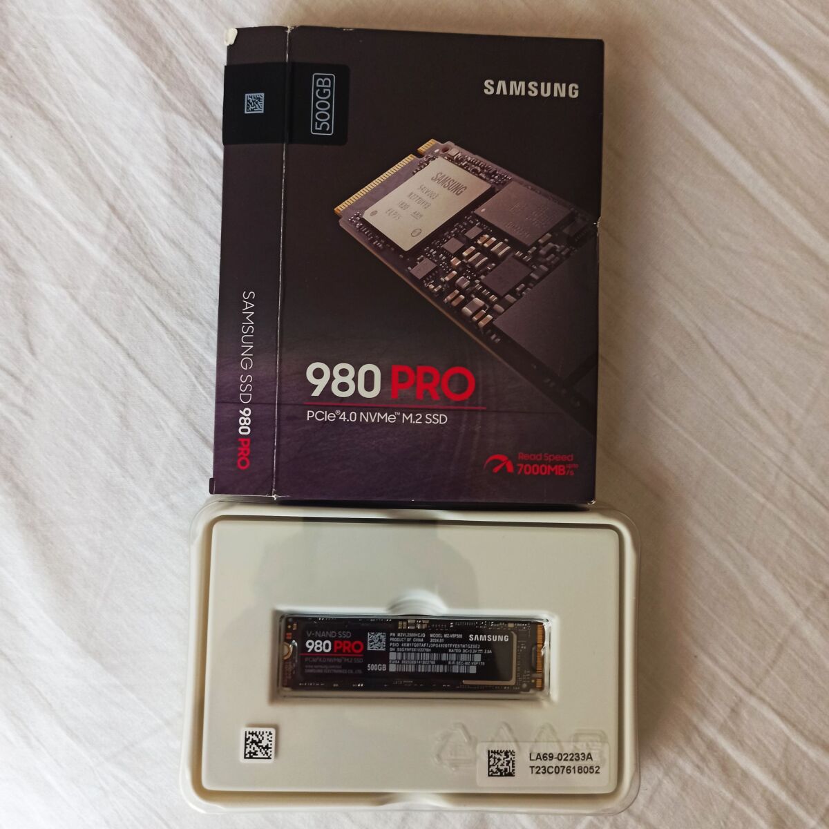 Samsung 980 pro 500GB ストレージ パーツ NVMe SSD 0 Samsung SSD low