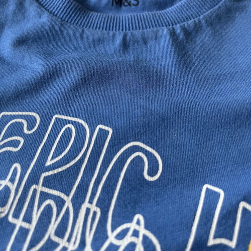 Marks & Spencer T-shirt blue size 7 years new
