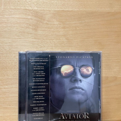 Aviator original soundtrack CD used