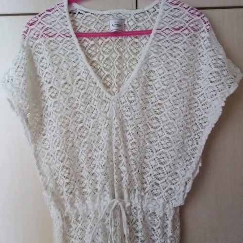 Summer dress beachwear Achilleas Accessories white, one size