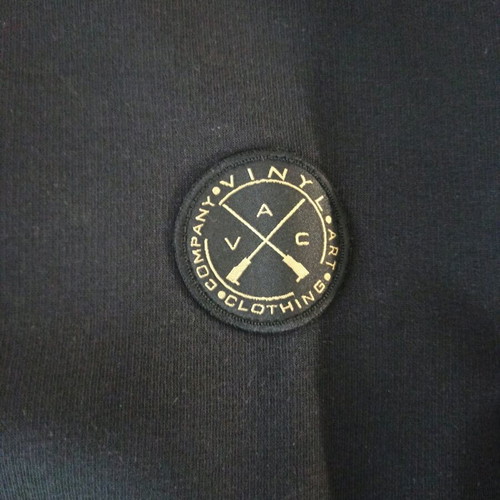 Vinyl black hoodie size S used
