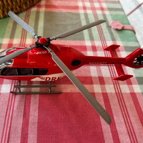 Metal Eurocopter EC145 T2 DRF helicopter like new