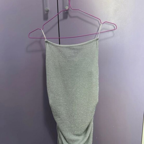 Dress with glitter Shein like new, gray, size M