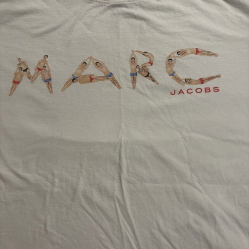 Marc Jacobs t-shirt size L used, white