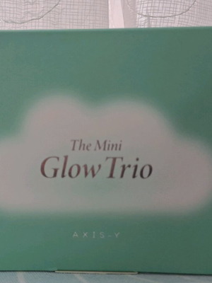 Axis-Y The Mini Glow Trio skincare set brand new