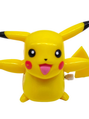 Authentic wind-up Pikachu figure 2002 Nintendo used, vintage
