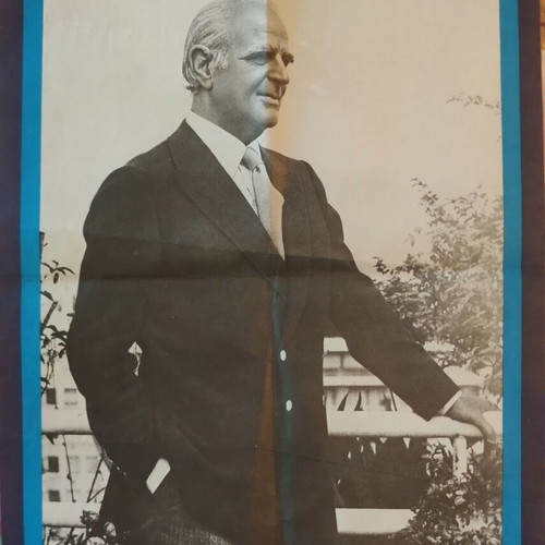 Authentic K. Karamanlis New Democracy election poster Dec. '70