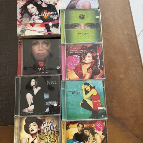 Despina Vandi 11 CDs like new with live and single Kalanta