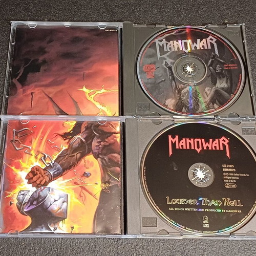 Manowar Complete Discography 11 CDs Used, Heavy Metal