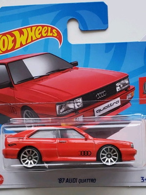 Hot Wheels 87 Audi Quattro σφραγισμένο