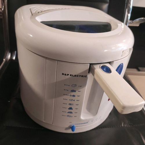 D&P Electric fryer used with removable basket