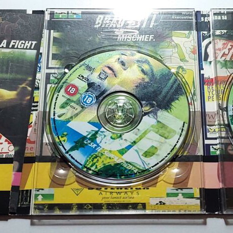 Fight Club Collectors Edition 2 Discs DVD like new, Region 2 Pal, subtitles