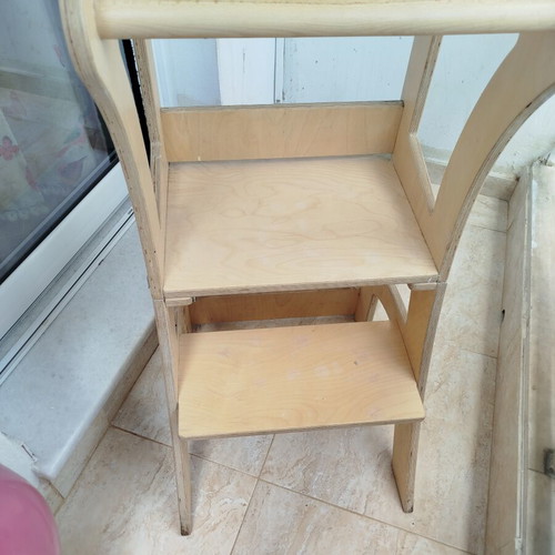 Learning Tower Handmade, Like New, Plywood Convertible Desk