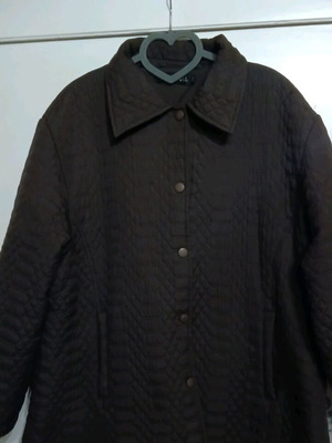 Brown Chocolate Quilted Jacket like new, lightweight