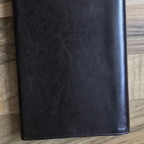 Large men's wallet EDEN new, genuine leather, brown