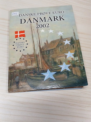 Danmark 2002 Proof Coin Set like new, in card