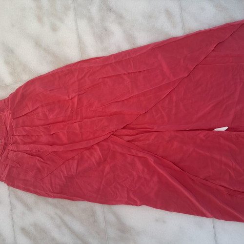 Magenta Wrap Style Maxi Skirt size L, like new