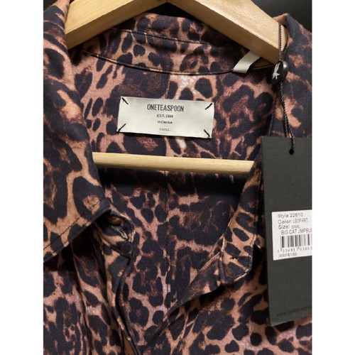 One Teaspoon one-piece new leopard print multicolor