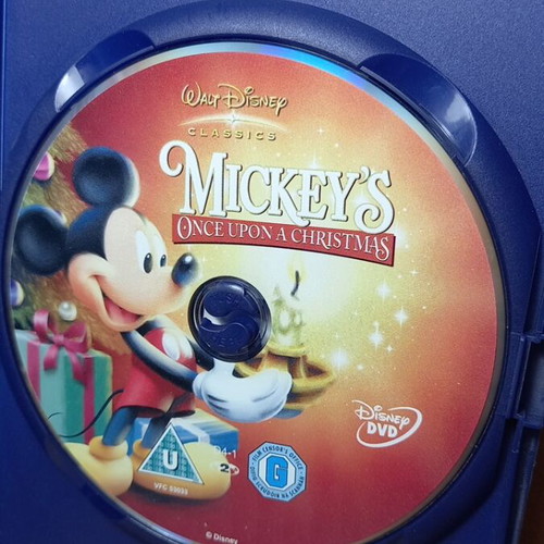 Mickey's Once Upon a Christmas DVD with English subtitles