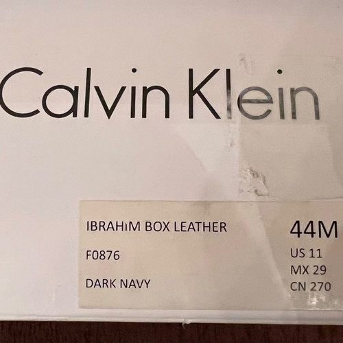 Calvin Klein sneakers καινούργια, νούμερο 44, μαύρα