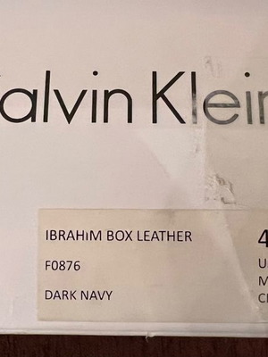 Calvin Klein sneakers καινούργια, νούμερο 44, μαύρα