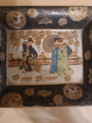 Royal Satsuma ashtray single