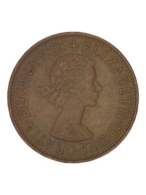 1 Penny 1966 United Kingdom used