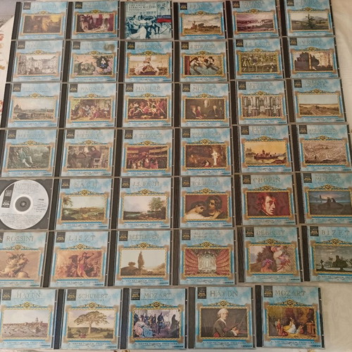 Classical music CD collection used, 41 pieces