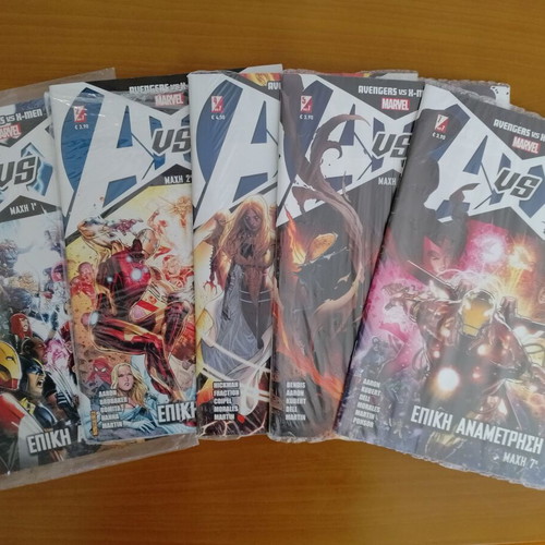 Marvel Comics Avengers vs X-Men new set