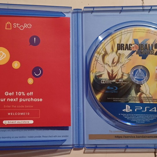 Dragonball Xenoverse 2 PS4 game, Playstation Hits edition