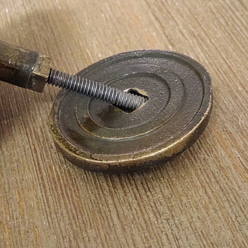 Antique door knob 1920 brass used