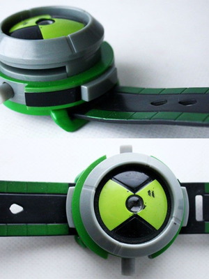 Ben 10 Ultimate Omnitrix Projector часовник Bandai 2008 нов с електронно осветление