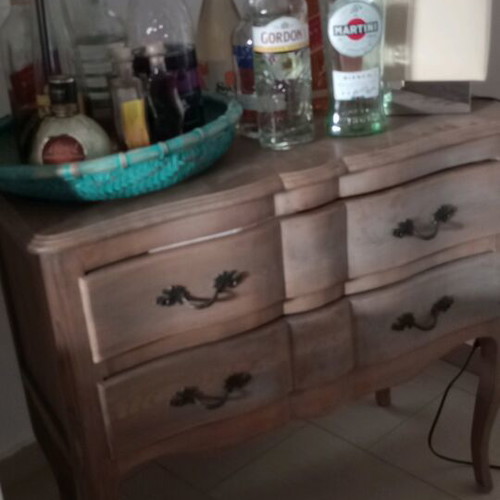 Bar furniture like new with 2 solid wood drawers