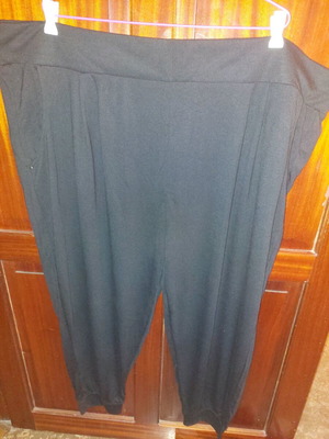 Παντελόνι plus size Esmara καινούργιο, μαύρο, XXXL