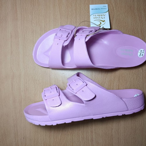 Ocean Addicts women's slippers, pink