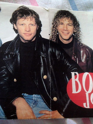 Bon Jovi & VIPS (Nassos Filoksenidis) poster used with signs of wear