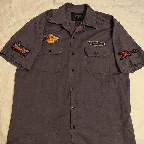 Hard Rock Copenhagen shirt XXL like new, dark gray