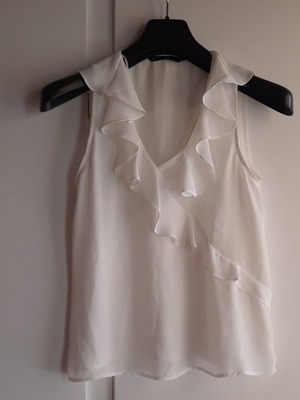 Zara women's blouse size XS, white