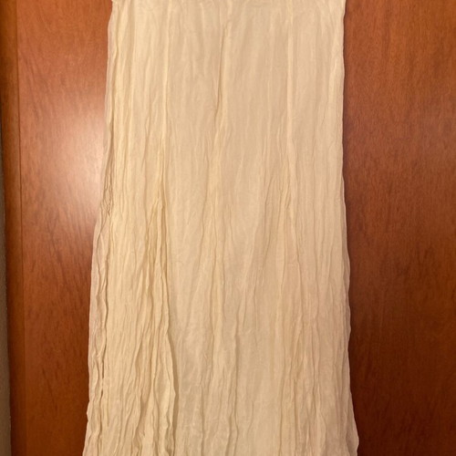 Fidele Women's Long Skirt Beige Like New