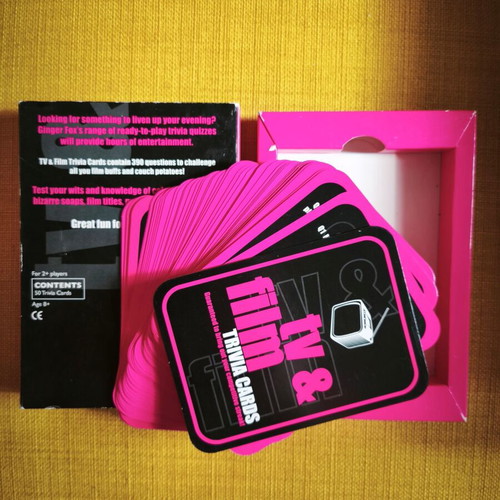 TV & Film Trivia Cards new set by Ginger Fox