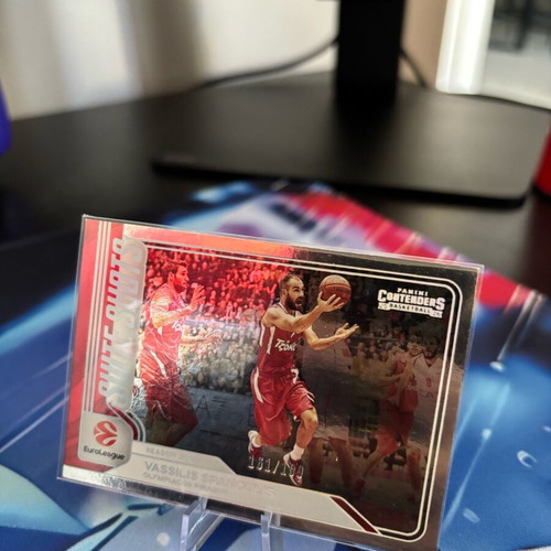 Vassilis Spanoulis 2025-26 Contenders EuroLeague Suite Shots collectible card like new