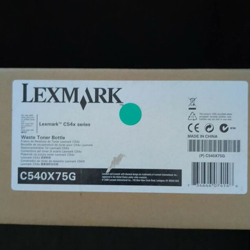 Lexmark C540X75G waste toner bottle new