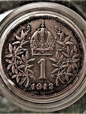 Νόμισμα 1 Corona 1913 Αυστρίας μεταχειρισμένο