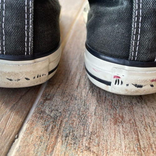 Converse All Star boots used, size 38, black and white