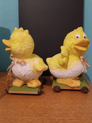 Decorative ducks like new, set of 2 pieces