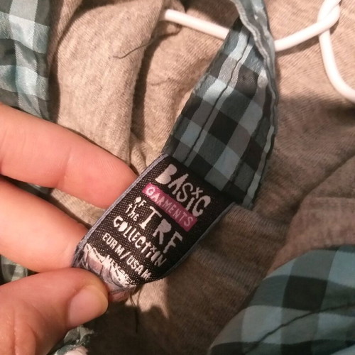 Spring jacket used, checkered pattern, size M